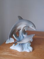 Highbank Porcelain Lochgilphead Scotland Dolphin Figurine