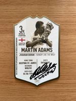 Martin Adams Signed Immortal Ultimate Darts Card - 1/10 Extremely Rare