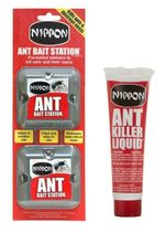 Nippon Ant Bait Killer Station, Liquid Nest Trap, Stop Ants Colony Pre Baited