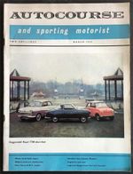 AUTOCOURSE & SPORTING MOTORIST Magazine Mar 1959 GOGGOMOBIL Daimler Majestic +