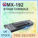 DMX512 192-Channel Stage Lighting Console for DJ, Disco / Christmas Party Lights
