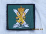 Royal Regiment of Scotland, TRF, colored, Patch, Hook and Loop Fastener, 58x58mm