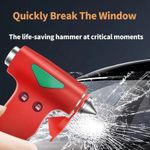 AA Emergency Car Window/Glass Hammer Seatbelt Cutter Rescue Tool -