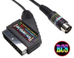 Commodore 64, C64, C128,Plus 4,VIC 20, High Quality SCART lead TV Video Cable