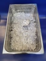 Deluxe Ice well, Stainless steel, cubed or crushed ice