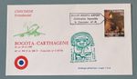 Presidential Cover 1985 CONCORDE - BOGOTA - CARTHAGENE Aviation Envelope
