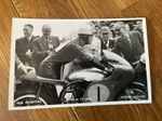 Original 1961  TT Races MOTOR CYCLING MAG  Photograph 5.5" x 3.5 "  Bob McIntyre