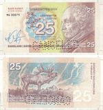 Gabris Sameland 25 Logivihtta 2025 CANCELED Cutting Error LOW NUMBER 075 sign