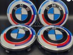 56mm BMW 50th Year Anniversary Wheel Centre Cap Badge Emblem F40 G20 G30 G80 F44