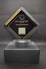 RARE - Genuine UFC 252 Canvas Mat Piece - Encased Display with COA