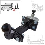Higly Universal Tow bar Tow Ball Extension for bike racks carriers - 250 mm