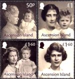 ASCENSION ISLAND 2026 QUEEN ELIZABETH II 100 YEARS ROYALTY