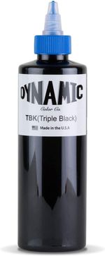 Dynamic Color Triple Black Tattoo Ink - 240ml Bottle