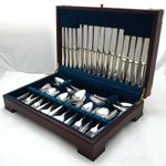 Angora Sheffield Cutlery GAINSBOROUGH Pattern Silver Service 76 Piece Canteen