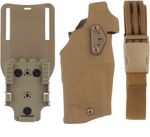 6354DO Tactical Pistol Holster for Glock 17/19 with X300/X300U Flashlight Nylon