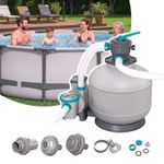 Bestway Sand Filter 3000gal Pool Pump Flowclear Chemconnect Swimming Pool