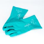 1 Pair Ansell Chemical Resistant Protection Gloves Alpha Tec 58330 Working