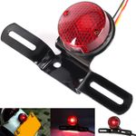 Universal Motorcycle Number License Plate Tail Brake Stop Tail Rear Light lamp