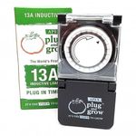 Plug and Grow Heavy Duty Hydroponics Light Timer 13A  Grow Tent