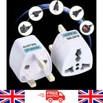 Universal Plug Adapter EU US UK AU CN To UK Type G Travel Socket Plug Converter