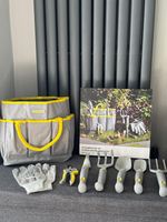  Jardneer Stainless Steel Garden Tool Set with Storage Bag 8-Piece