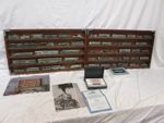Franklin Mint Worlds Greatest Locomotives 50 Piece Set with Cards.