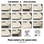 Cornice Coving Moulding Xps Material Lightweight DIY Easy Install - CM SERIES-2