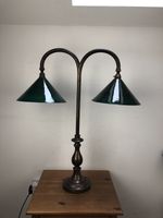 Edwardian Double Bankers / Library Lamps Pair