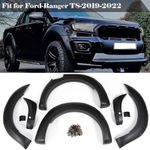 Wide Wheel Arches Extensions Body Kit Styling For Ford Ranger T8 2019-2022