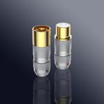 Pair M/F VIBORG 3 Layer Plating Pure Copper Conductor Gold 3Pin XLR Connector