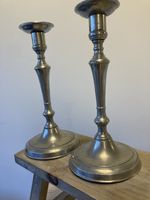 Beautiful pair of Italian Cosi Tabellini pewter Candlesticks