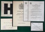 Prince Henry Duke Gloucester Ticket Ceremonial Funeral Death St George Windsor