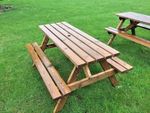 6 Seater picnic table, pub bench, commercial grade amazing value.
