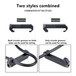 3pcs/Set Wire Guide System Cable Managements Rail Cover Wire Guide Tail Fixed
