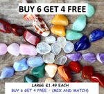 Healing Crystal Gemstones Large 16-26mm Reiki Chakra buy 6 get 4 FREE