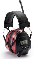 Bluetooth Ear Defenders FM AM Radio Ear Protection Muffs SNR 30dB Rechargeable