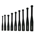 Weighted Steel Indian Clubs, Cast iron Clubbells 2-14KG Club Bells Persian Meel