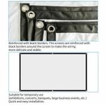 Portable Projector Screen 60"-150" HD Foldable for Home Theater & Outdoor Movies