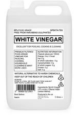 20% Extra Strong Extra Value White Vinegar – Food Grade, Cooking & Cleaning