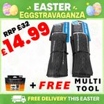 700 X 28c Road Bike Tyres -Set of 2 - Lifeline Essential Commuter