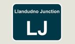 1x Llandudno Junction Train Depot Sticker/Decal 100 x 77mm 