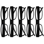Reading Glasses 5 Packs Super Value Clearance Deal Mens Womens Lightweight NSH
