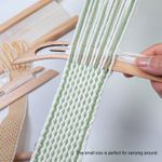 Wooden Weaving Shuttle Portable Smoothly Surface Weaving Shuttle For Inkle Looms