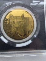 2020 Chad 5000 Francs CFA Gold Coin 0.999 Fine Cheetah Big Five Series