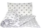 Reversible 2Pcs Baby Bedding Set Duvet/Quilt Cover + Pillowcase (120X90Cm for Co