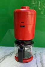 BRAUN KF20 TYP 4050. SPACE AGE DESIGN. COFFEE MACHINE. MADE IN GERMANY. D. RAMS.