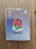 O2 England Rugby Wear The Rose Pin Badge