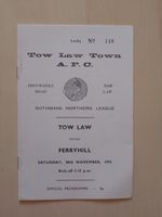Tow Law Town v Ferryhill Athletic, Northern League, 1974/5