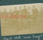 1914 Ruskin School Home Heacham Norfolk some of The Boys 3.25x2.25 inches