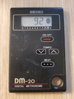 Seiko DM-20 Professional Digital Metronome 440Hz Vintage